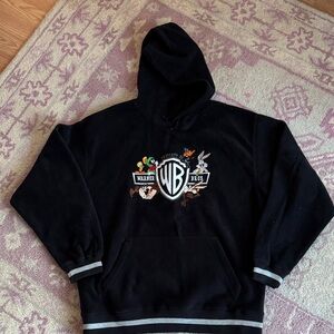 Vintage Warner Bros. Black Fleece Hoodie
